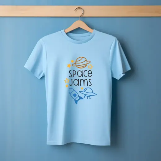Unisex "Space Jams" Cosmic Graphic T-Shirt